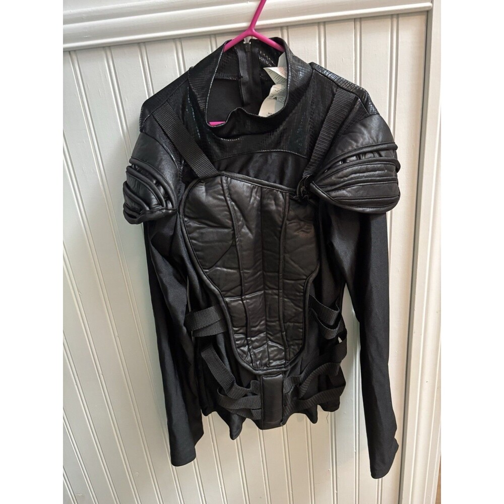 Hunger Game Mockingjay 2 Katniss Tween M 2-4 Costume Black W/Pin Rubie's Preown - Picture 10 of 11